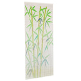 Vidaxl vliegengordijn 90x200 cm bamboe - afbeelding 2