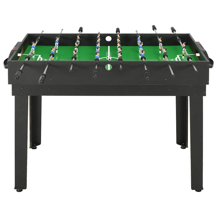 Vidaxl multispeeltafel 15-in-1 121x61x82 cm zwart