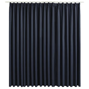 Vidaxl gordijn verduisterend met haken 290x245 cm antraciet - afbeelding 2