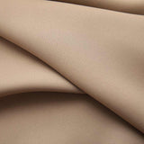 Vidaxl gordijnen verduisterend met haken 2 st 140x225 cm taupe - afbeelding 3