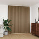 Vidaxl gordijn verduisterend met haken 290x245 cm taupe