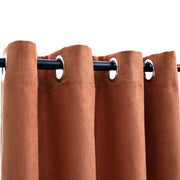 Vidaxl gordijnen verduisterend met ringen 2 st 140x245 cm roestkleur - afbeelding 3