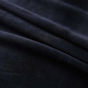 Vidaxl gordijn verduisterend met ringen 290x245 cm fluweel zwart - afbeelding 3