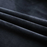 Vidaxl gordijn verduisterend met haken 290x245 cm fluweel zwart - afbeelding 3