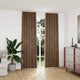 Vidaxl gordijnen verduisterend 2 st met haken 140x245 cm fluweel beige