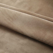 Vidaxl gordijn verduisterend met haken 290x245 cm fluweel beige - afbeelding 3