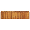 Vidaxl plantenbak verhoogd 200x30x50 cm massief acaciahout