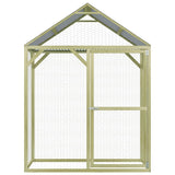 VidaXL Kippenhok 1,5x1,5x2 m geïmpregneerd grenenhout - afbeelding 2
