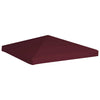 Vidaxl prieeldak 310 g m² 3x3 m bordeaux