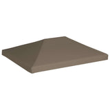 Vidaxl prieeldak 310 g m² 3x4 m taupe - afbeelding 2