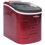Vidaxl ijsblokjesmachine 2,4 l 15 kg 24 u rood - afbeelding 1