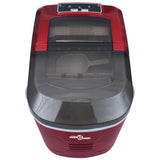 Vidaxl ijsblokjesmachine 2,4 l 15 kg 24 u rood - afbeelding 3