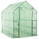Vidaxl inloopkas met 12 schappen 143x214x196 cm staal