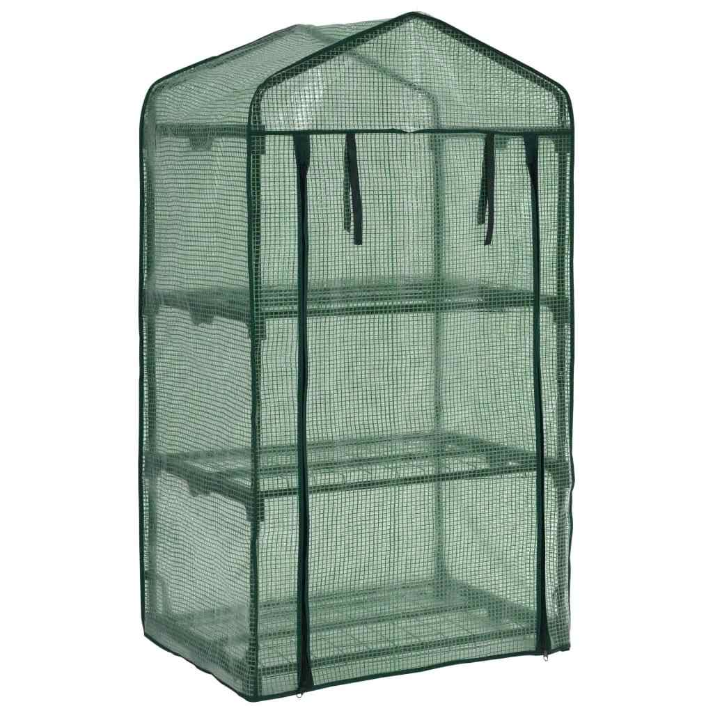 Vidaxl minikas 3-laags 69x49x125 cm