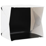 Vidaxl foto-opnamebox met led inklapbaar 40x34x37 cm kunststof wit - afbeelding 3
