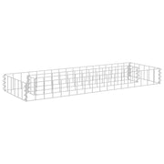 Vidaxl gabion plantenbak verhoogd 90x30x10 cm gegalvaniseerd staal - afbeelding 2