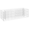 Vidaxl gabion plantenbak verhoogd 90x30x30 cm gegalvaniseerd staal