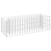 Vidaxl gabion plantenbak verhoogd 90x30x30 cm gegalvaniseerd staal - afbeelding 2