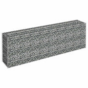 Vidaxl gabion plantenbak verhoogd 180x30x60 cm gegalvaniseerd staal - afbeelding 3