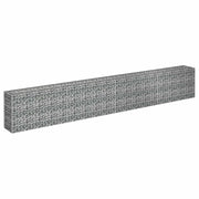 Vidaxl gabion plantenbak verhoogd 360x30x60 cm gegalvaniseerd staal - afbeelding 3