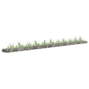 Vidaxl gabion plantenbak verhoogd 450x30x10 cm gegalvaniseerd staal - afbeelding 1