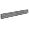 VidaXL Gabion plantenbak verhoogd 450x30x60 cm gegalvaniseerd staal