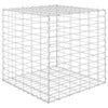 Vidaxl gabion plantenbak verhoogd kubus 60x60x60 cm staaldraad