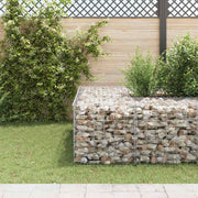 Vidaxl gabion plantenbak verhoogd kubus 60x60x60 cm staaldraad - afbeelding 3