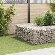 Vidaxl gabion plantenbak verhoogd kubus 60x60x60 cm staaldraad - afbeelding 1