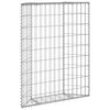 Vidaxl gabion plantenbak trapezium 80x20x100 cm gegalvaniseerd staal