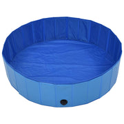 Vidaxl hondenzwembad inklapbaar 120x30 cm pvc blauw - afbeelding 3