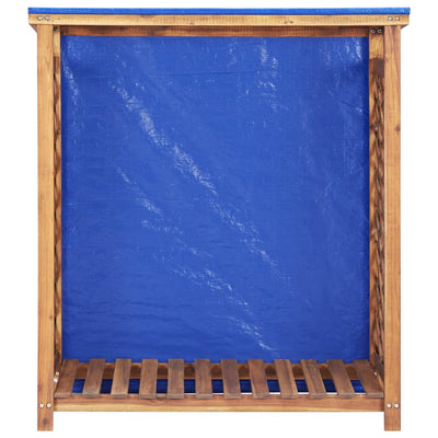 Vidaxl haardhoutopslag 105x38x115 cm massief acaciahout