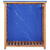 Vidaxl haardhoutopslag 105x38x115 cm massief acaciahout