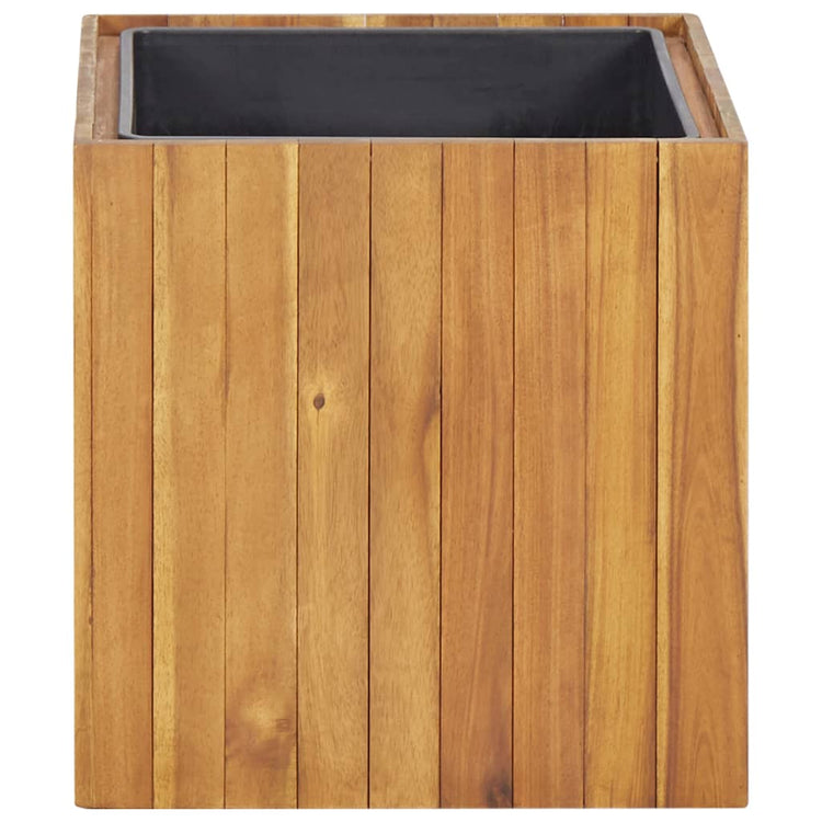 VidaXL Plantenbak verhoogd 43,5x43,5x44 cm massief acaciahout