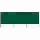 Vidaxl windscherm 3-panelen 400x160 cm stof groen