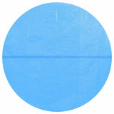 Vidaxl zonne pool dek 210 x 210 cm 0,1 mm rond 0,1 mm pe blauw - afbeelding 3