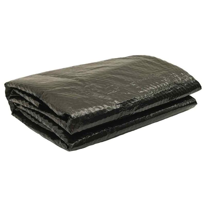 Vidaxl zwembadhoes 250 cm pe zwart