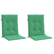 Vidaxl tuinstoelkussens lage rug 2 st 100x50x3 cm oxford stof groen - afbeelding 3