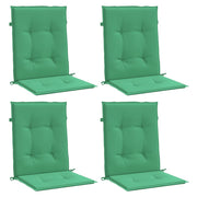 Vidaxl tuinstoelkussens lage rug 4 st 100x50x3 cm oxford stof groen - afbeelding 3