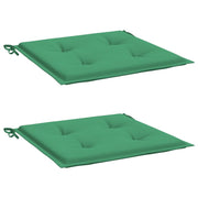 Vidaxl tuinstoelkussens 2 st 50x50x3 cm oxford stof groen - afbeelding 3