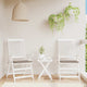 Vidaxl tuinstoelkussens 2 st 50x50x3 cm stof taupe