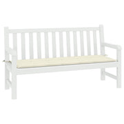 Vidaxl tuinbankkussen 200x50x4 cm oxford stof crèmekleurig - afbeelding 3