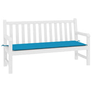Vidaxl tuinbankkussen 200x50x3 cm oxford stof blauw - afbeelding 3
