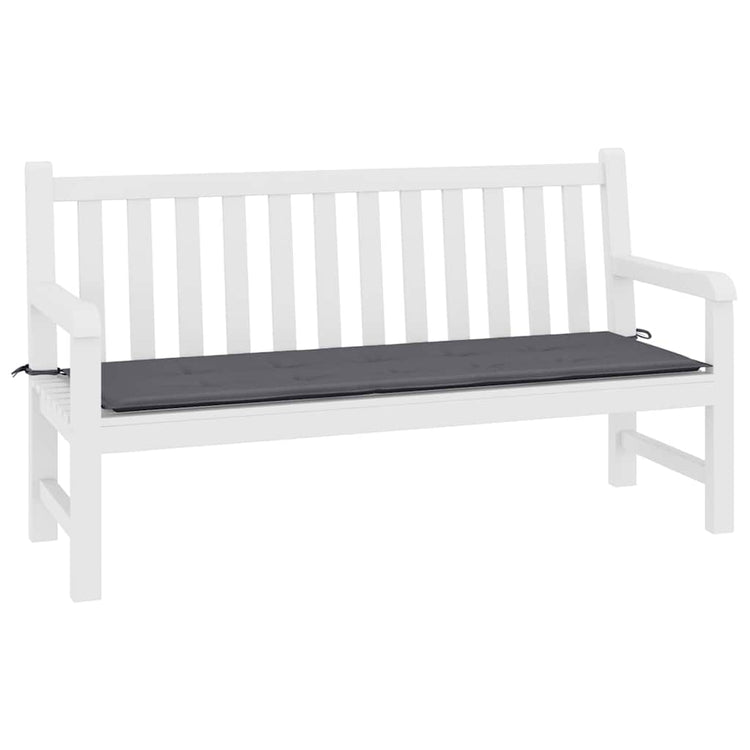 Vidaxl tuinbankkussen 200x50x4 cm oxford stof antracietkleurig
