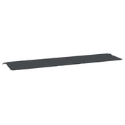 Vidaxl tuinbankkussen 200x50x4 cm oxford stof zwart - afbeelding 2