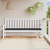 Vidaxl tuinbankkussen 200x50x4 cm oxford stof zwart