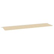 Vidaxl tuinbankkussen 200x50x4 cm oxford stof beige - afbeelding 2