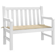 Vidaxl tuinbankkussen 120x50x4 cm oxford stof beige - afbeelding 3