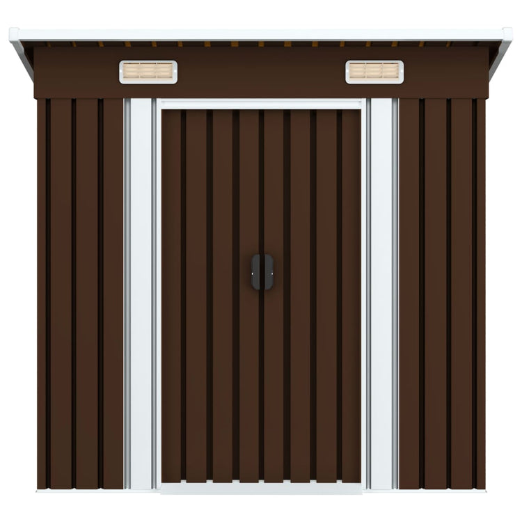 VidaXL Tuinberging 194x121x181 cm staal bruin