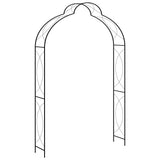 Vidaxl tuinboog 150x34x240 cm ijzer zwart - afbeelding 1